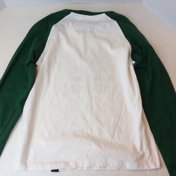 Littlest Prince Boys Size 12 Pine Green Merry Little Christmas Raglan Tee - Picture 6 of 9